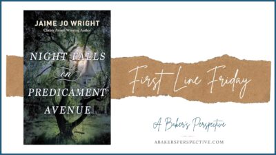 First Line Friday – Night Falls on Predicament Avenue